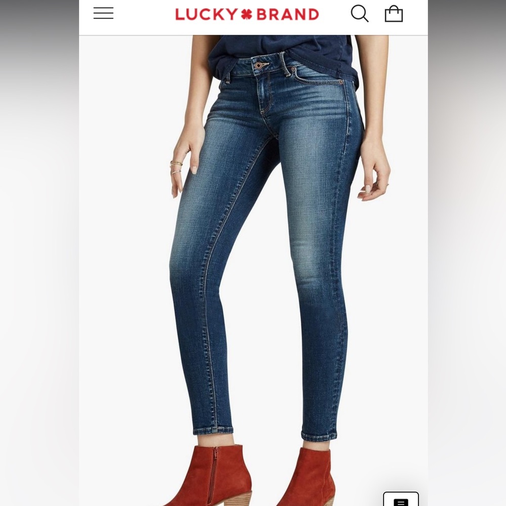 Luckily brand Lolita capri jeans size 6/28